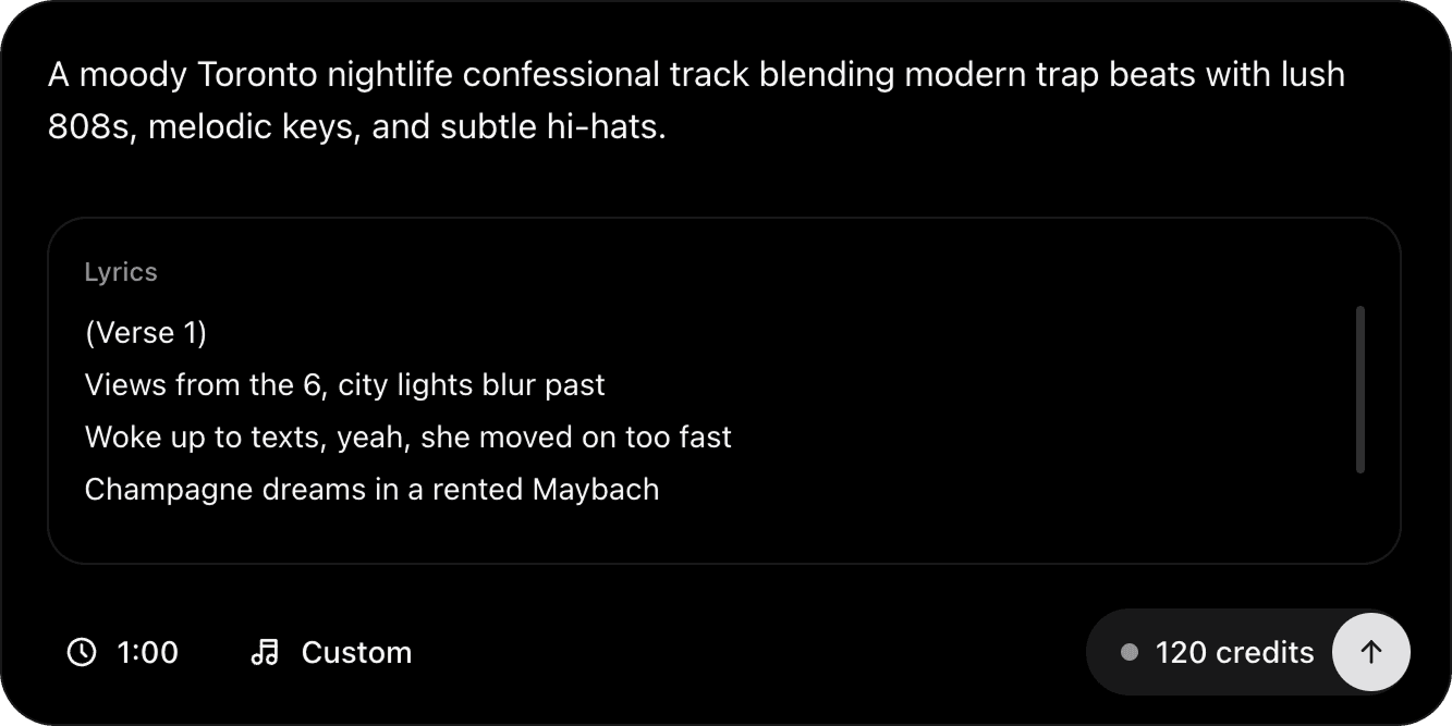ApeClip Music Prompt Example